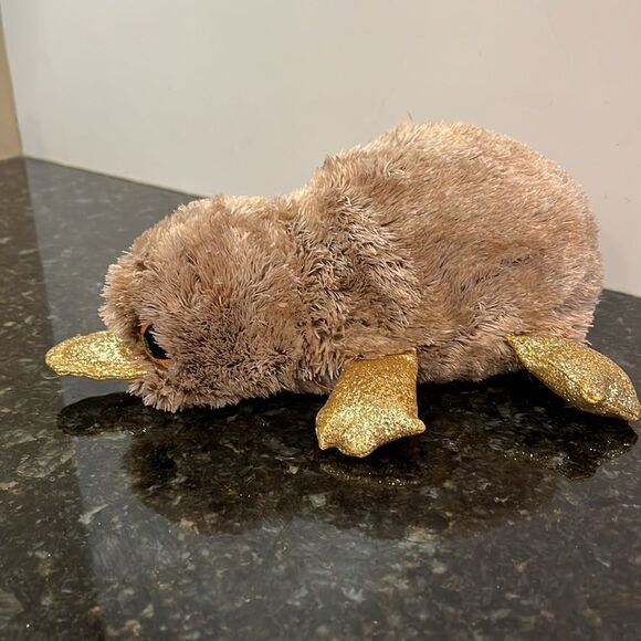 TY Beanie Boos Perry the Brown Platypus 6 Inch (Dark Brown Version). No … - Picture 3 of 6